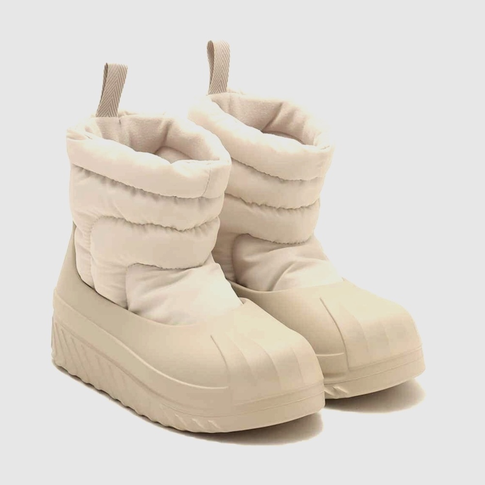 Adidas Adifom Superstar Winter Boot Wonder Beige Women's.- Size 7.5 / 8.5 / 9.5